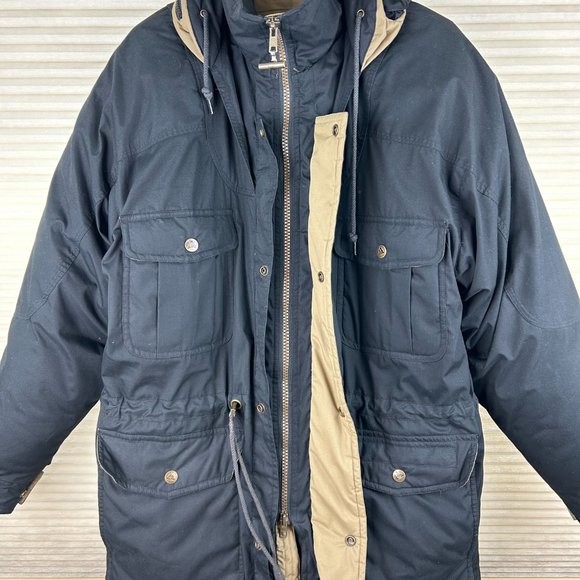 Mighty Mac Norsac Down Hooded Jacket Coat Parka Rugged Cozy Outdoor Winter - Picture 4 of 16